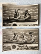 RARE VINTAGE OLD CONEY ISLAND NY MILITARY POSTCARDS PICTURES AMUSEMENT PARK PICS