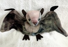 Batty Tie Dyed Bat 96/98, Ty Beanie Baby Many errors tags attached