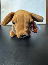 Weenie the Dachshund Dog  Ty Beanie Baby  1995 PVC  RARE TAG ERRORS 4013 MWMT