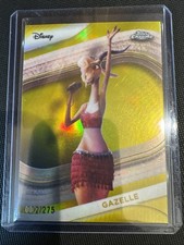 2025 Topps Chrome Disney Gazelle Yellow Refractor /275 #172 ZOOTOPIA