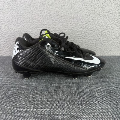Nike Vapor Carbon Elite Football Cleats Mens 7.5 Black White 642785-001