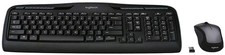 Logitech MK335 Quiet Wireless Keyboard and Mouse Combo - Black/Silver Keyboard a