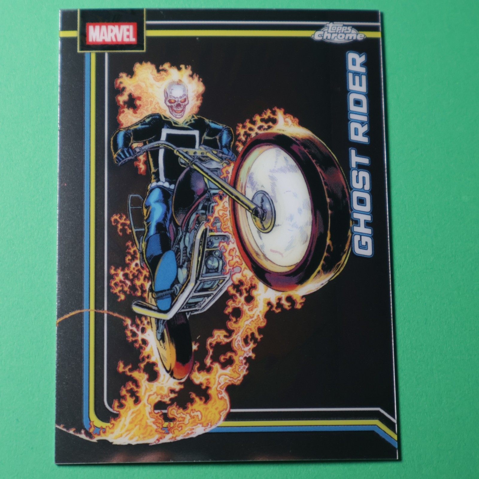 2026 Topps Chrome Marvel 41 Ghost Rider #041