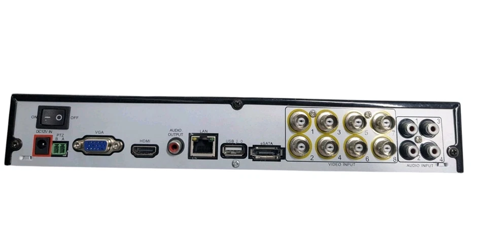 5 Swann Pro-530 Security Cameras  & 1 Pro 751 Bulb Camera With DVR System, Used - Image 3 of 4