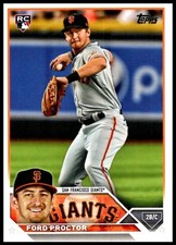 2023 Ford Proctor Rookie Topps Series Two BASEBALL #472 San Francisco Giants
