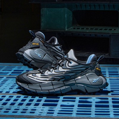 Reebok Zig Kinetica 3.5 Edge Color Gray 100244380 Sneaker with Box Men Us11