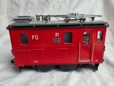 LGB Spur G 2046 E-Lok FO "Furka Oberalp" Zahnradlok HGE 2/2 - OVP
