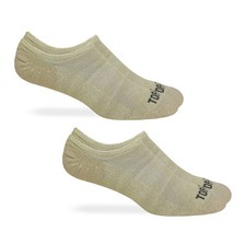 Top Flite Seamless Toe No Show Sock Large Khaki