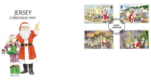 Jersey Comm/FDC - Christmas 1996 - Jersey -  1996  (JES338)