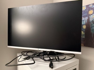 HP 527sa 27'' Computer Monitor Display 16:9 Silver/Black
