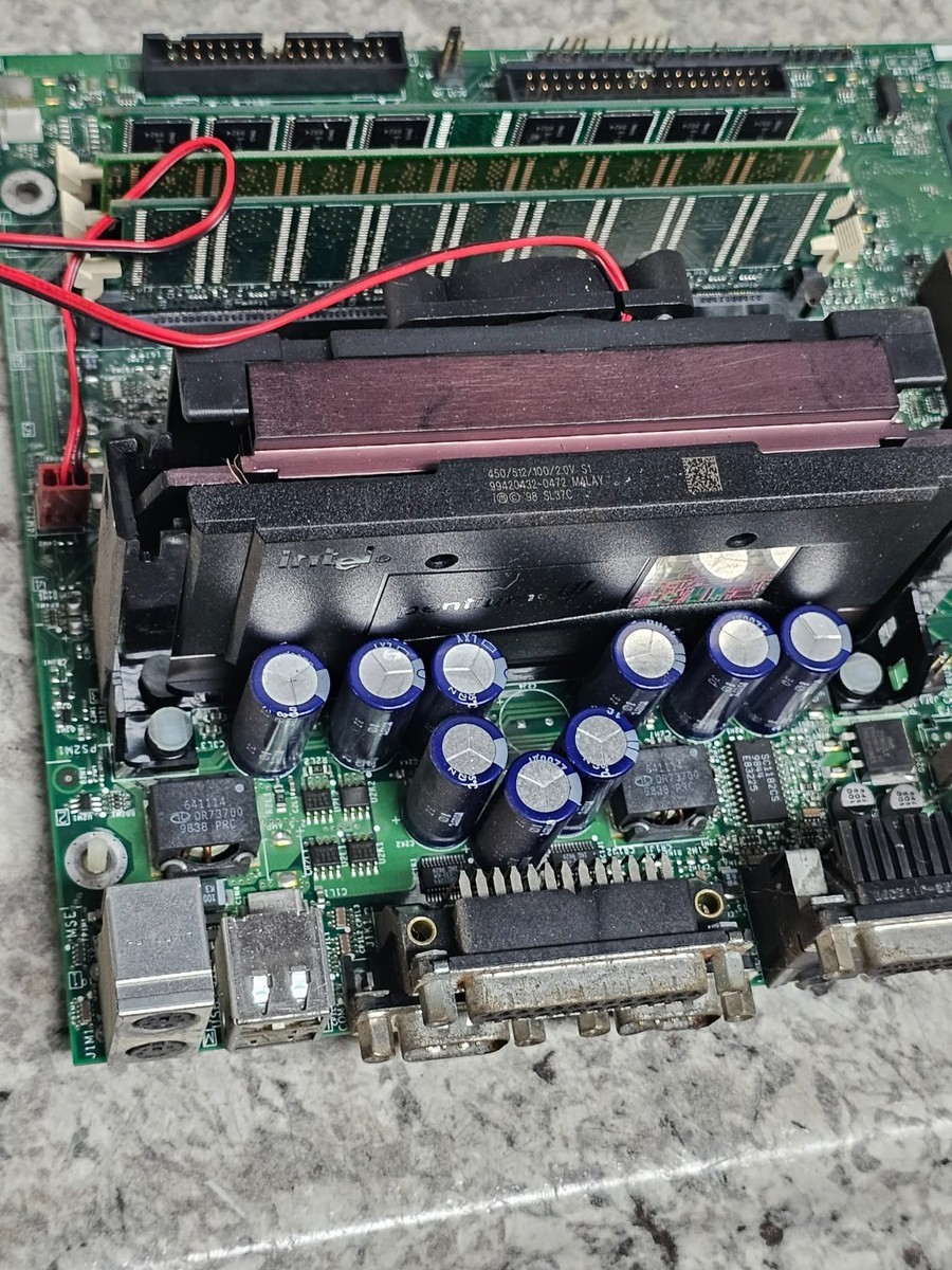 【現状品】マザーボード Intel E139761 Rare Retro Clean Intel RC440BX Motherboard E139761 PCI ISA AGP USB