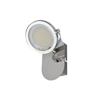 Chrom Durchsichtig Moderne Spot Strahler Reflektor 1X5W/Led 12,5X10,8X13,8 [Cm]