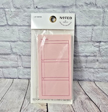 NOTED By Post It LIST Notes Top 3 Pack of 1