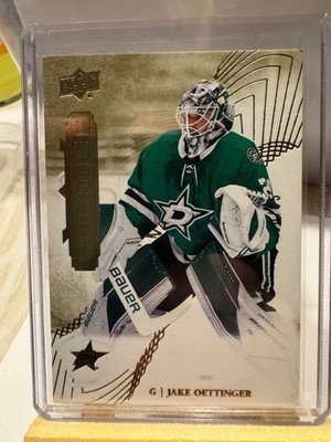 2022-23 Upper Deck Premier Hockey Jake Oettinger /65 NHL 