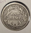 1894-O Barber Silver Dime Rare Key Date New Orleans Mint STRONG DATE AND REVERSE