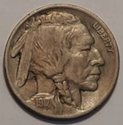 #5 Nicer Low Mintage 1917 D Buffalo Head Nickel