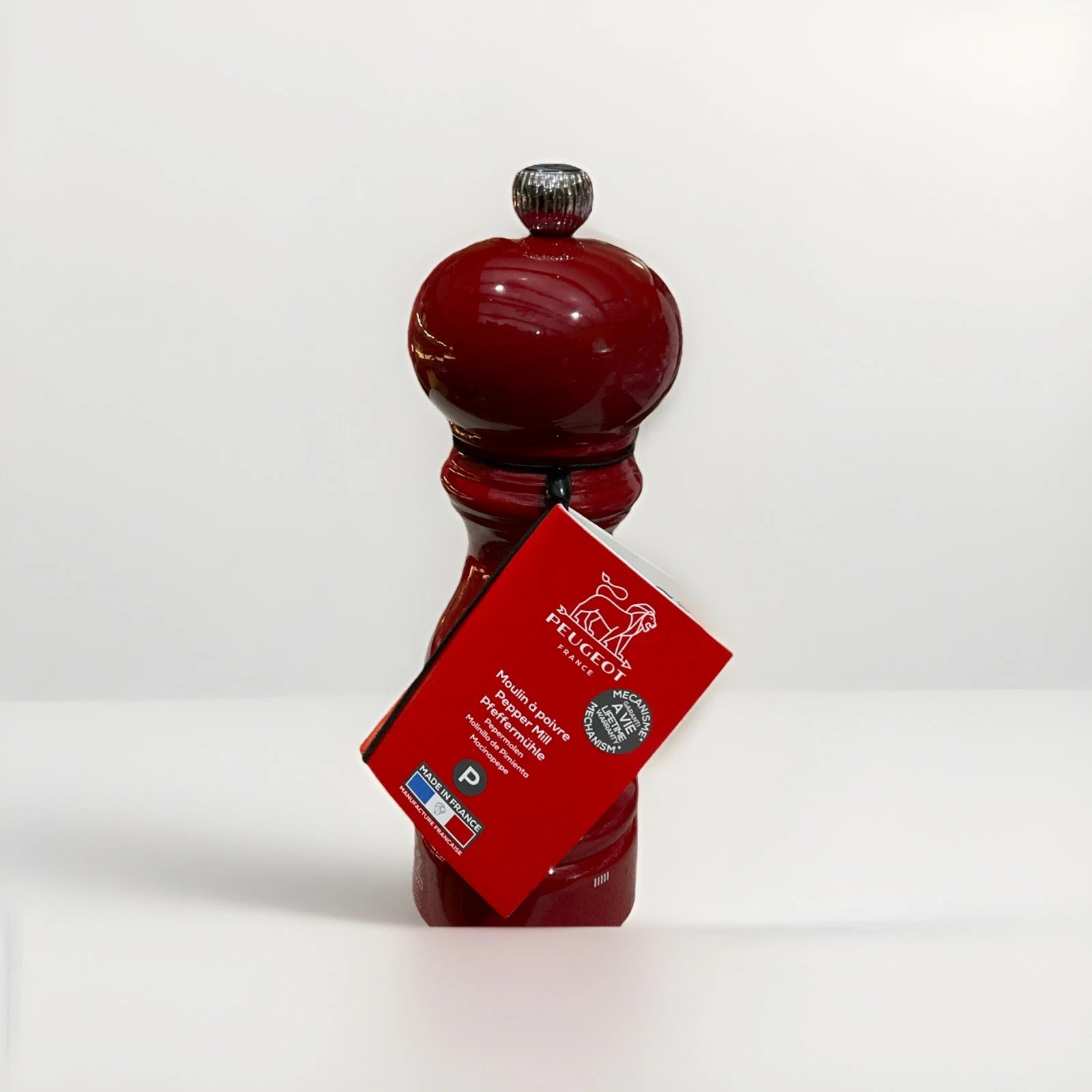 Peugeot Paris uSelect Pepper Mill Wood Passion Red 18 cm - 7in