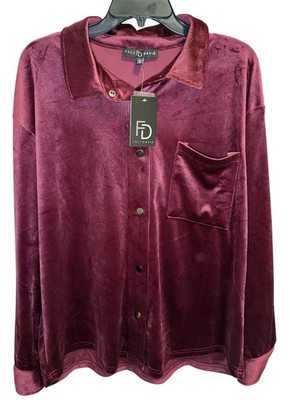 fred david Shirt Women Size L.B6
