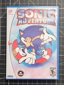 Dreamcast Sonic Adventure Custom Case - NO Game or Manual