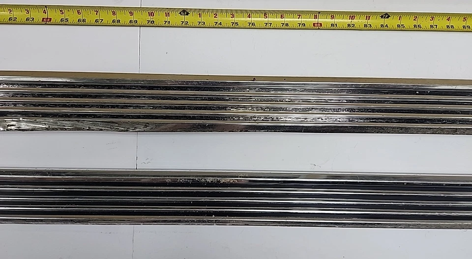 Used OEM LH/RH Rocker Trim Set 1966 Ford LTD/Galaxie 4 Door (Bin 108 B) - Image 4 of 4