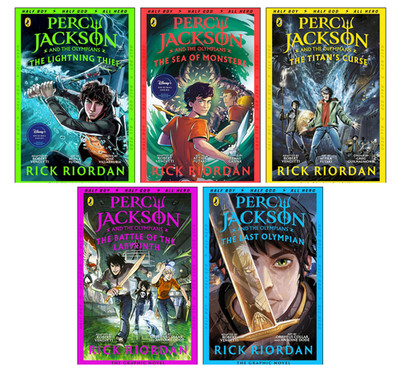 Percy Jackson Graphic Novels Set - Paperback