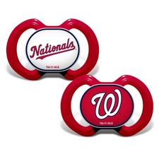 BabyFanatic - Washington Nationals - Officially Licensed MLB Pacifier 2-Pack