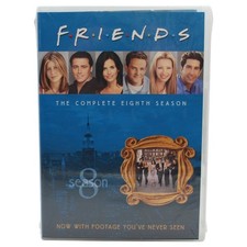 Friends The Complete Eighth Season DVD 2001 Unseen Footage 4-Disc Set NEW SEALED