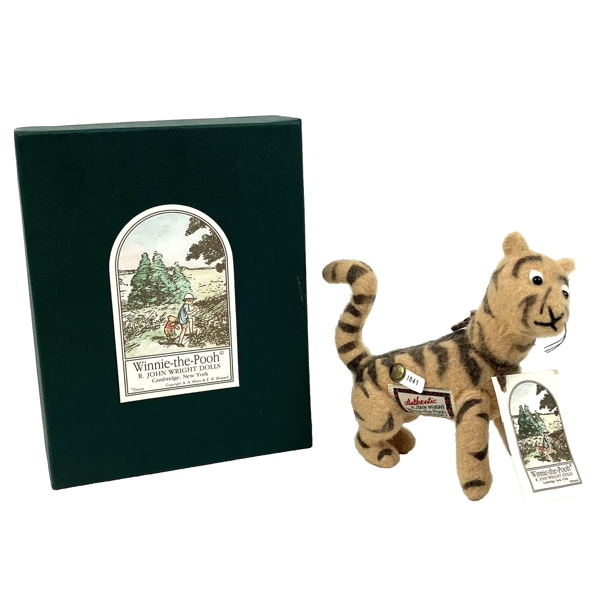 ホリデイ・ウィニー・ザ・プー R. John Wright 1997Disney 25+ R John Wright Indiana Winnie the Pooh Teddy Bears for sale