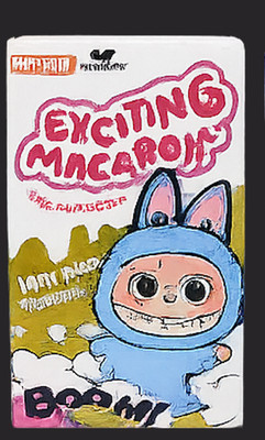The Monsters Exciting Macaron Blind Box Vinyl Face Figure Sealed New