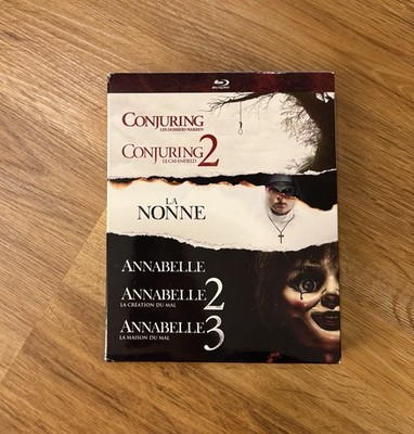 Conjuring 1+2 / Annabelle 1-3 / The Nun | Bluray Collection | Englisch / Deutsch