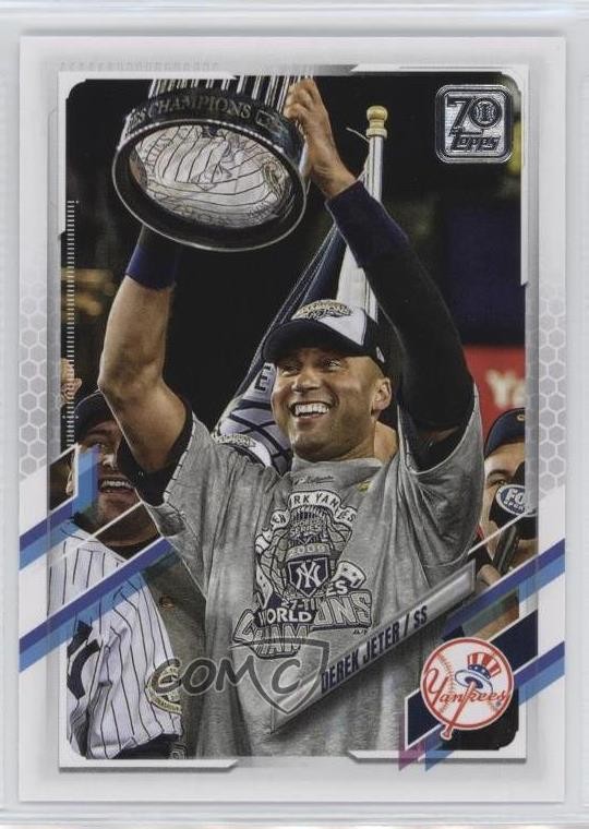 2021 Topps Legend Variation SP Legend Variation Derek Jeter #242 HOF 0x8e