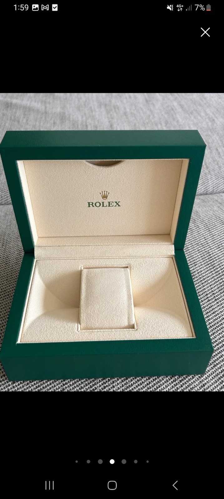ROLEX Caja Reloj/Wacht Box ROLEX