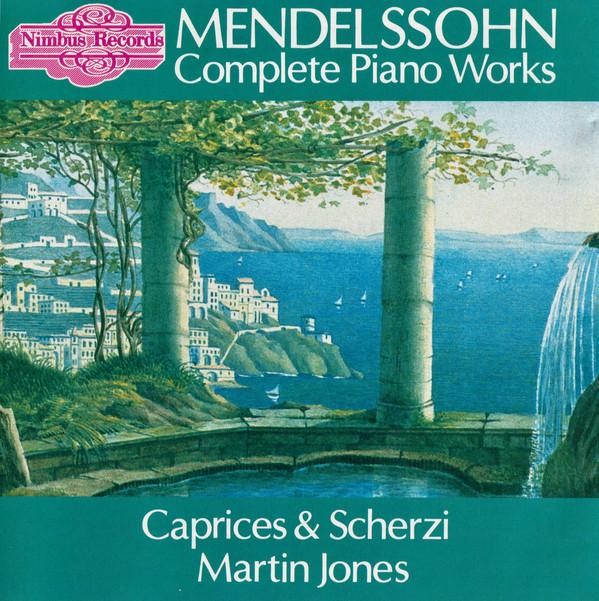 NI5069 Martin Jones Complete Piano Works the Caprices and Scherzi CD UK Nimbus