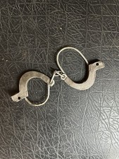   VINTAGE  Metal Toy Handcuffs Pretend Play Toy Child Western Cowboy Antique