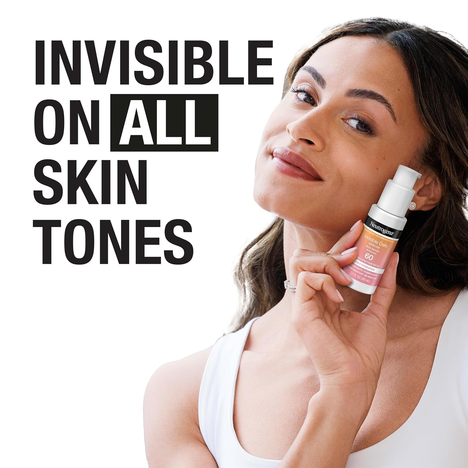 Invisible Daily Defense Face Sunscreen + Hydrating Serum with Broad Spectrum SPF