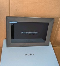 Aura Carver 10" Digital Wifi Photo Frame - Charcoal