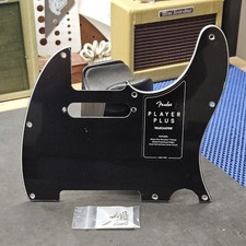 Fender Player Plus Tele Pickguard Telecaster Guitar 3-Ply Black
