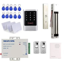 Door Entry System with RFID Waterproof Touch Keypad Controller+Electromagneti...