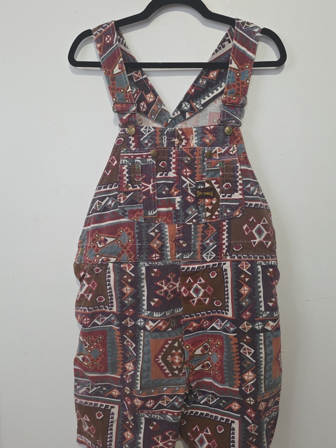 Vintage Big Smith Women's Patchwork Geometric Pat… - image 2