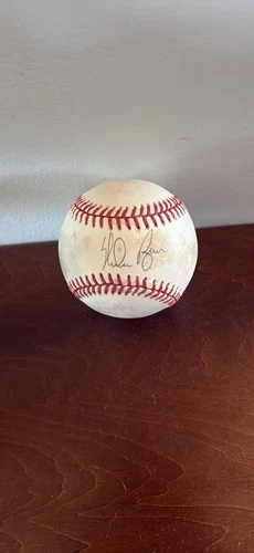 NOLAN RYAN AUTOGRAPH/AUTO AL BASEBALL BALL SCORE BOARD COA RANGERS ASTROS METS