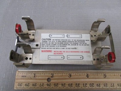 Keystone Electronics Stainless Battery Holder Fits 4 D Batteries