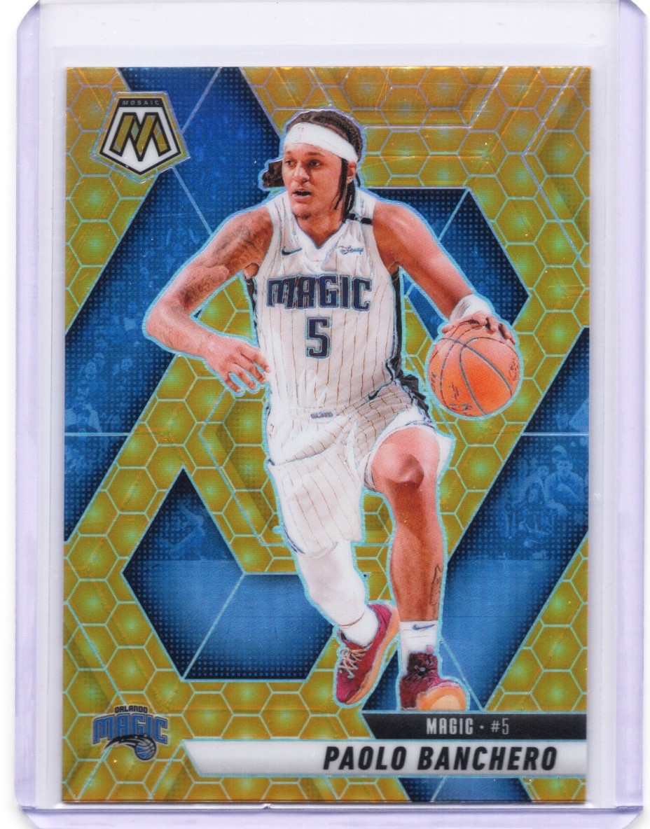 2024-25 Panini Mosaic Paolo Banchero #1 Honeycomb Mosaic Prizm RC
