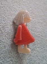  Lea Stein Original Broschen - Das entzückende Poulbot Mädchen!