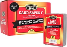 200 CBG Card Saver I 1 Large Semi Rigid PSA Grading Submission Holders