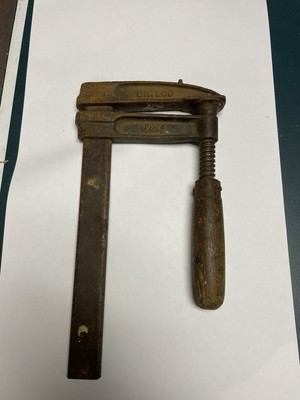 VINTAGE LUST F CLAMP DIN 200 MADE IN GERMANY - FOR RESTORATION