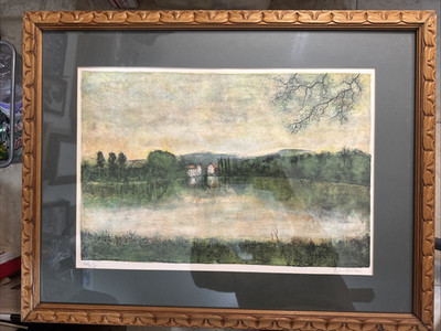 Bernard Gantner Original Framed, Numbered, Certified & Signed Lithograph
