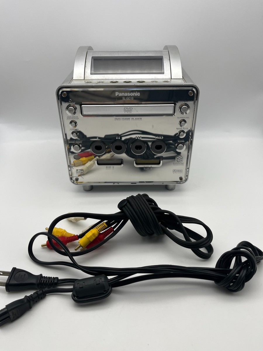 JUNK】 Panasonic Q GAMECUBE SL-GC10 Japanese GCQ DVD Game Players