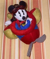Walt Disney Myszka Miki jako pilot z samolotem pluszowa zabawka 1997