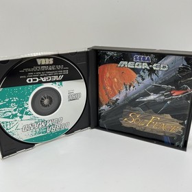 Cobra Command Sol-Feace SEGA Mega CD PAL EUR Game Used COMPLETE