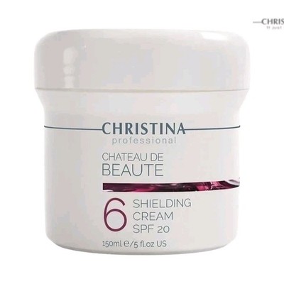 Christina Chateau de Beaute Shielding Cream SPF 20 Face Neck 150ml